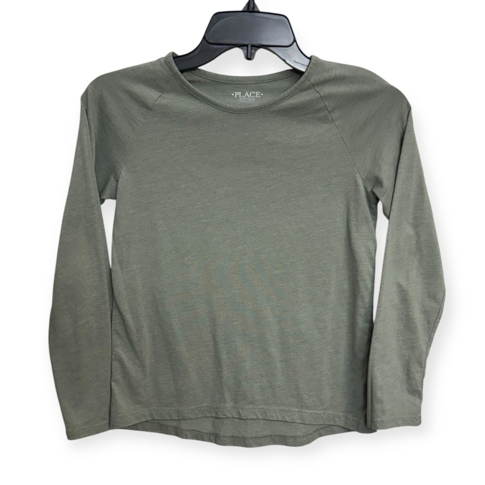The Children's Place Olive Long Sleeve Tee L10/12